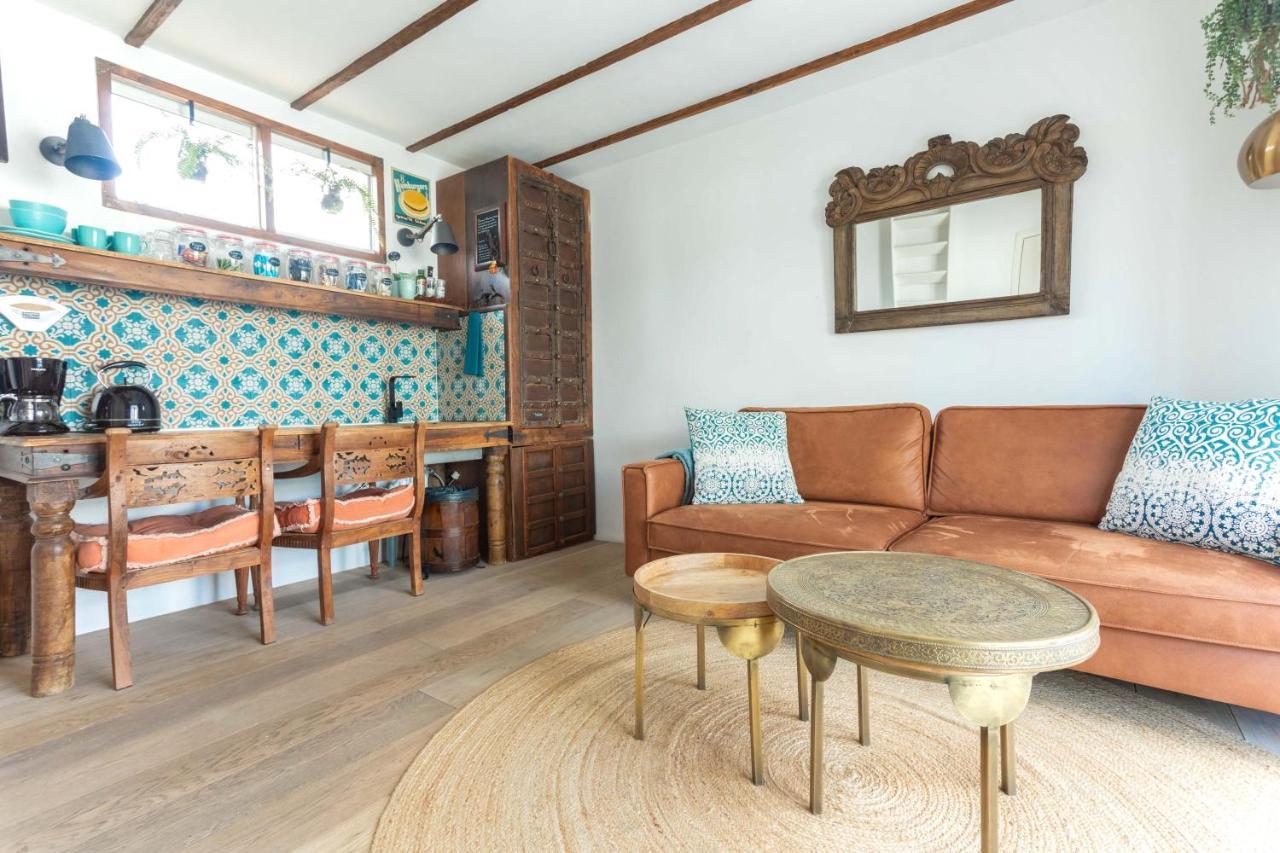 House Boat Studio With Waterfront Terrace アムステルダム エクステリア 写真