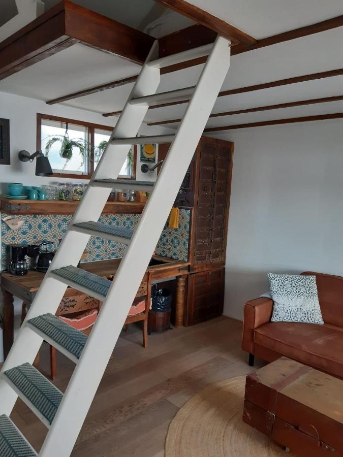 House Boat Studio With Waterfront Terrace アムステルダム エクステリア 写真